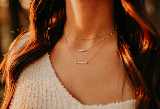 How to Layer Necklaces