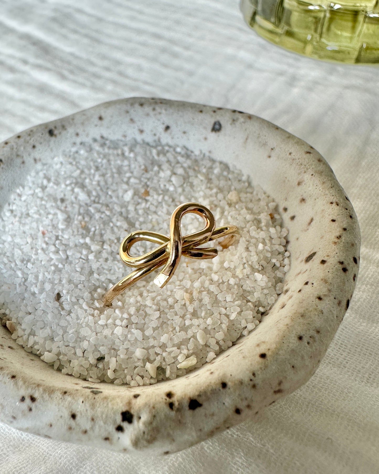 Simply Tied Bow Ring
