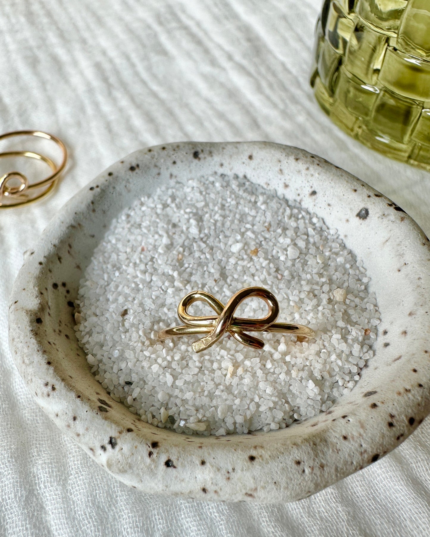 Simply Tied Bow Ring