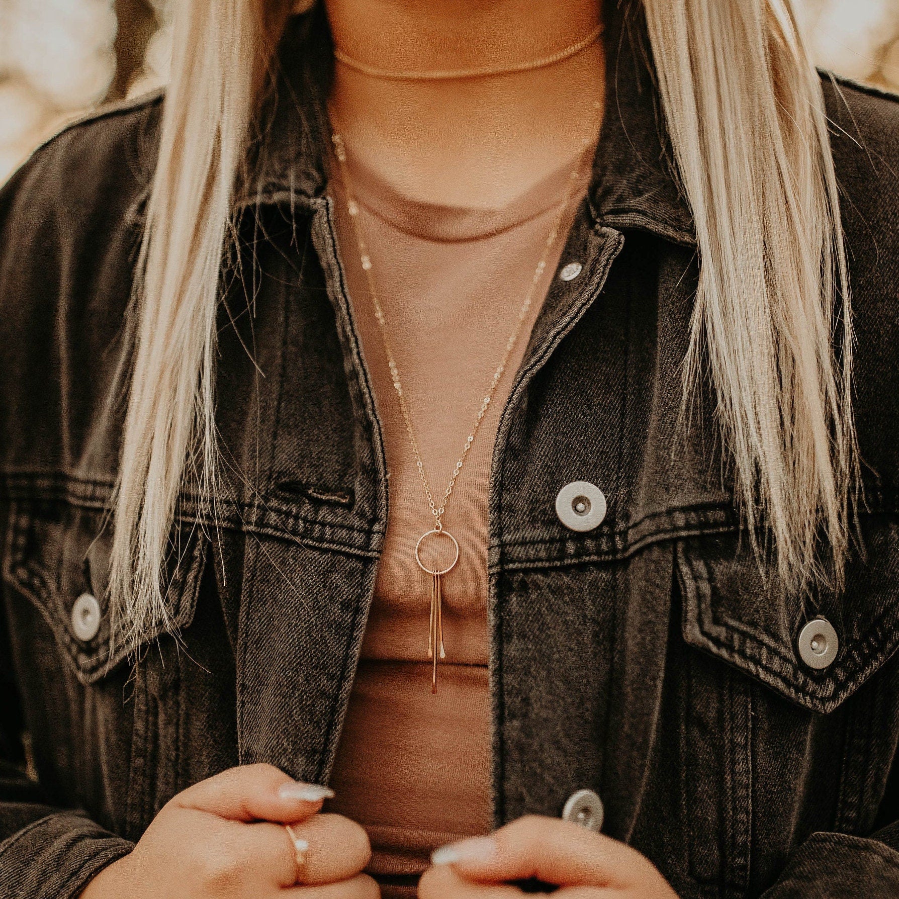 Delicate Vertical Bar Necklace Curved Bar Necklace, Simple Bar Necklace, Gold Bar Necklace, Vertical Bar Necklace Geometric Pendant Necklace