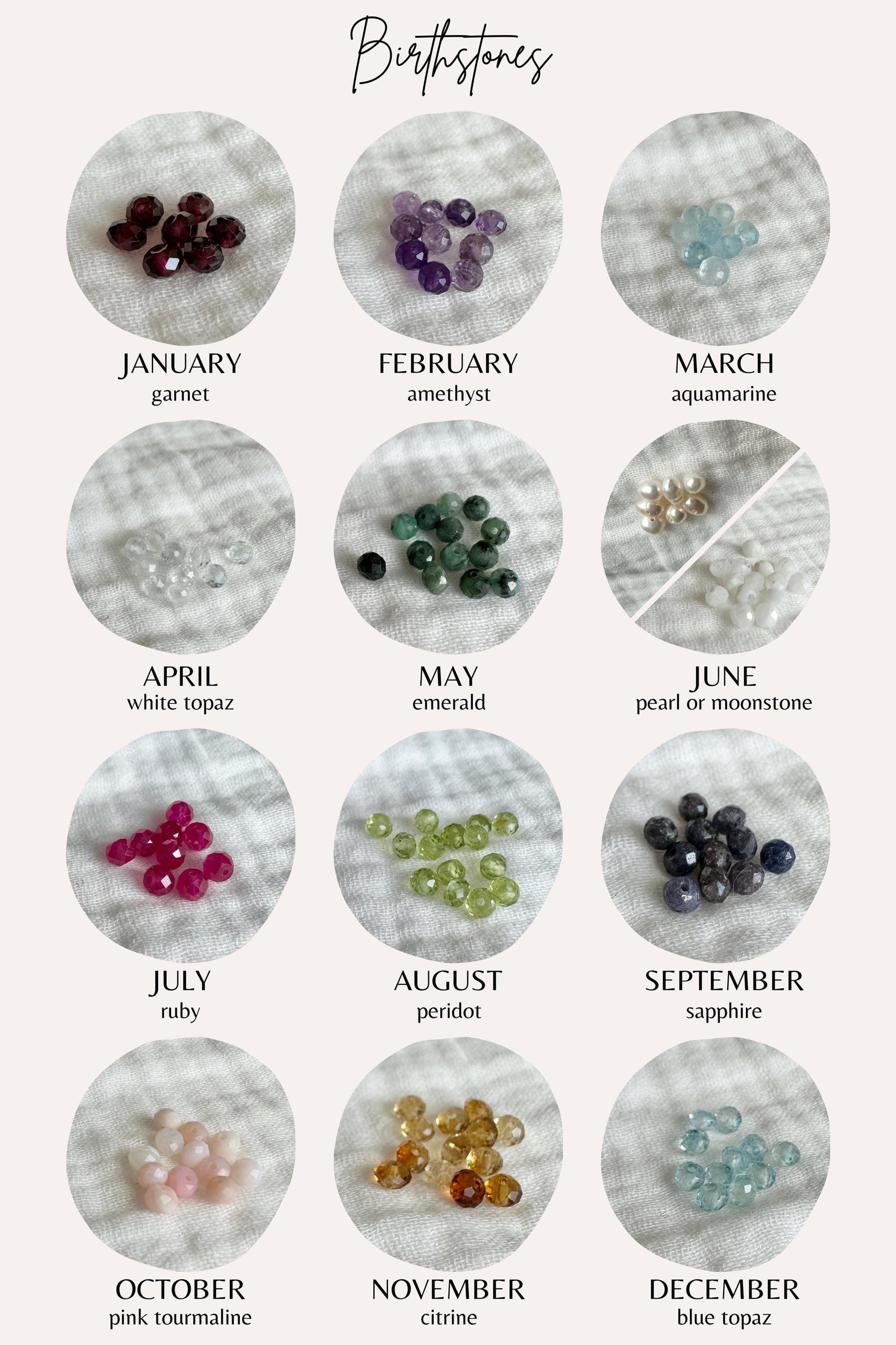 Birthstone Bracelet