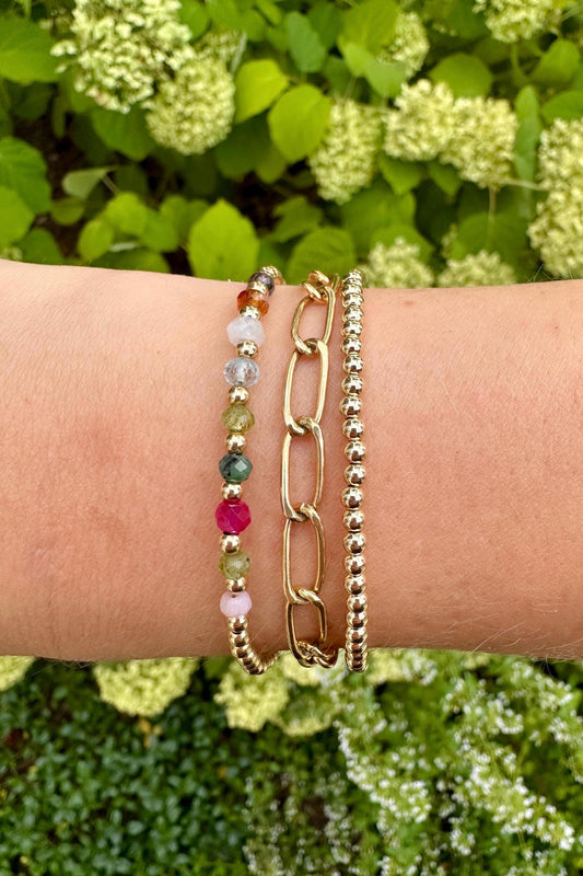 Family Birthstone Bracelet, Multiple Birthstone Bracelet