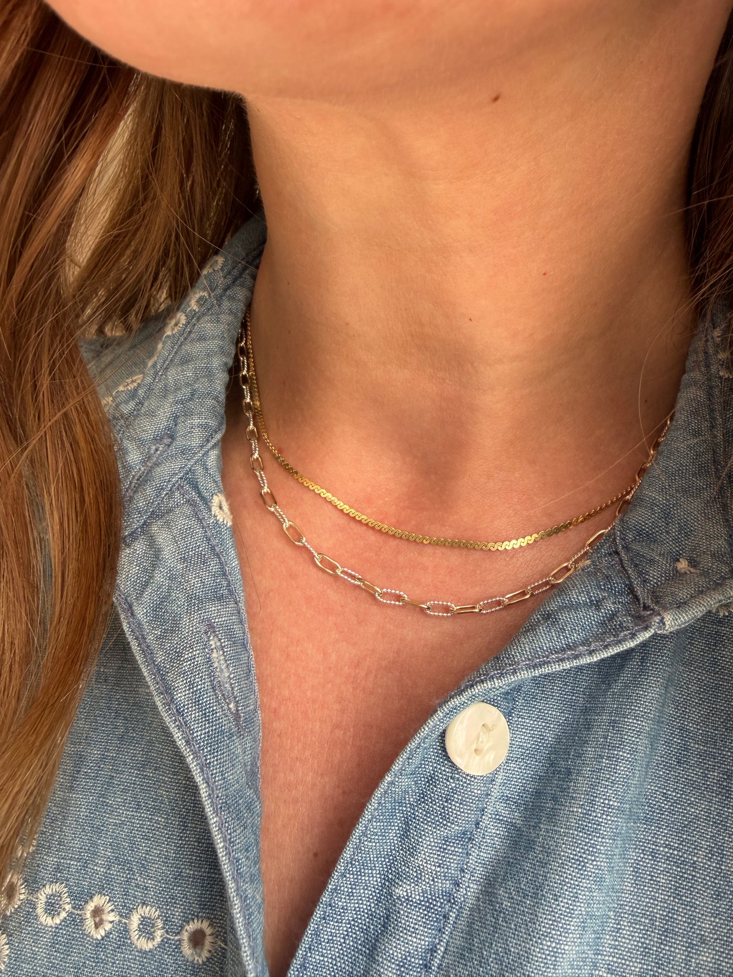 Marlow Mixed Metal Chain