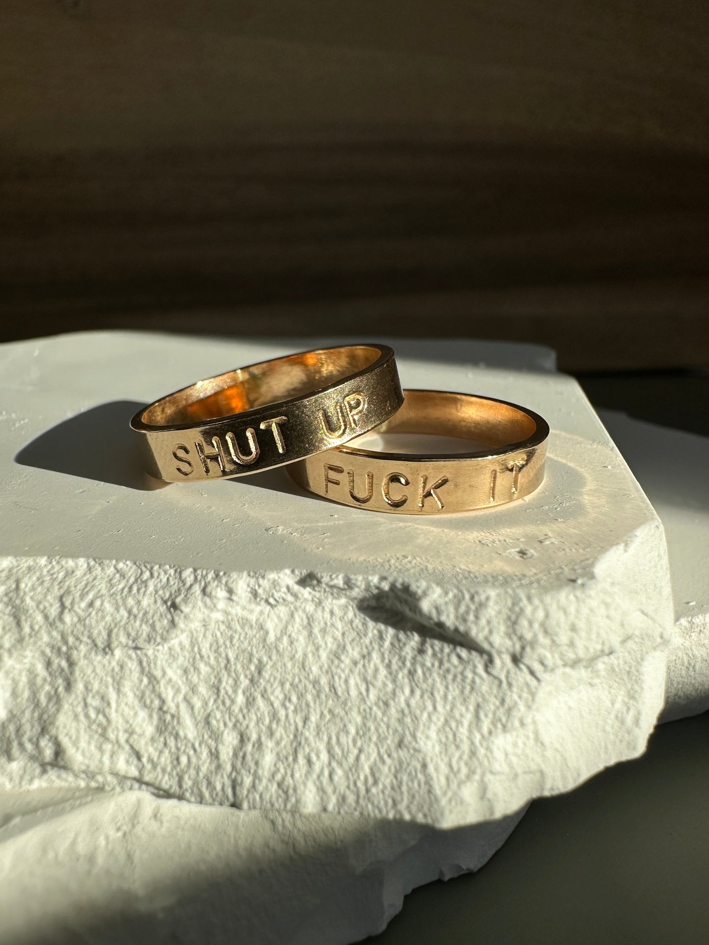 Fuck It/Fuck Off Ring