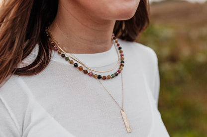 Maeve Gemstone Necklace