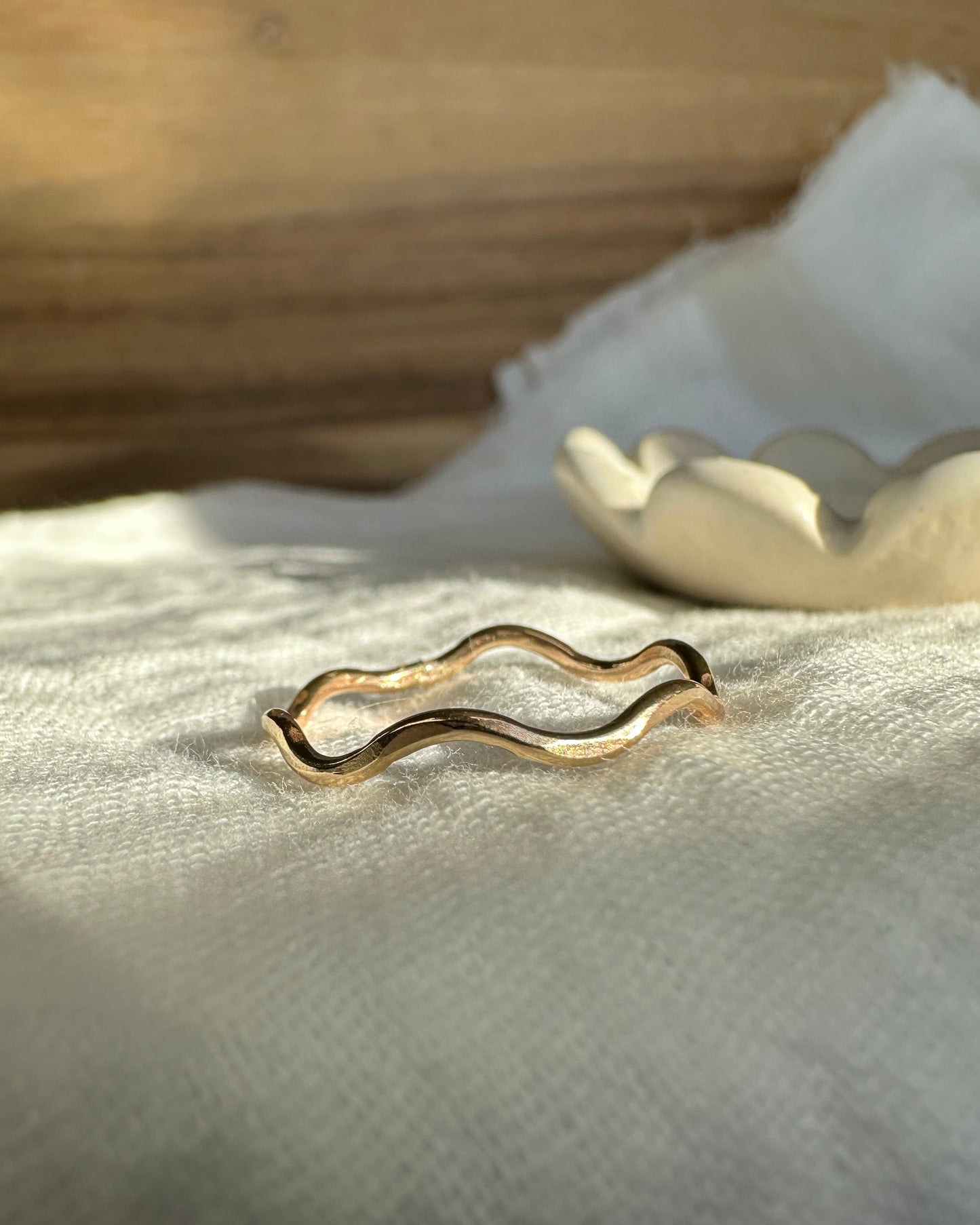 Wavy Ring Stack