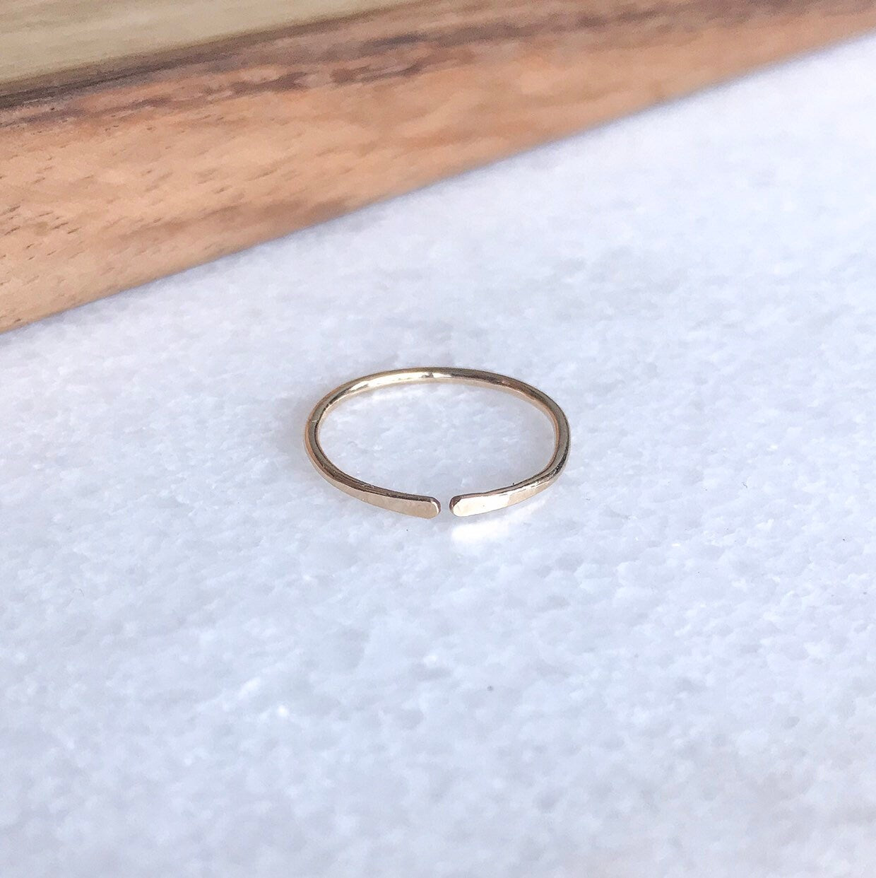 Open Ring, Minimalist Ring, Gold Stacking Ring, Adjustable Ring, Boho Ring, Simple Ring, Delicate Ring, Gold Cuff Ring, Thin Stack Ring