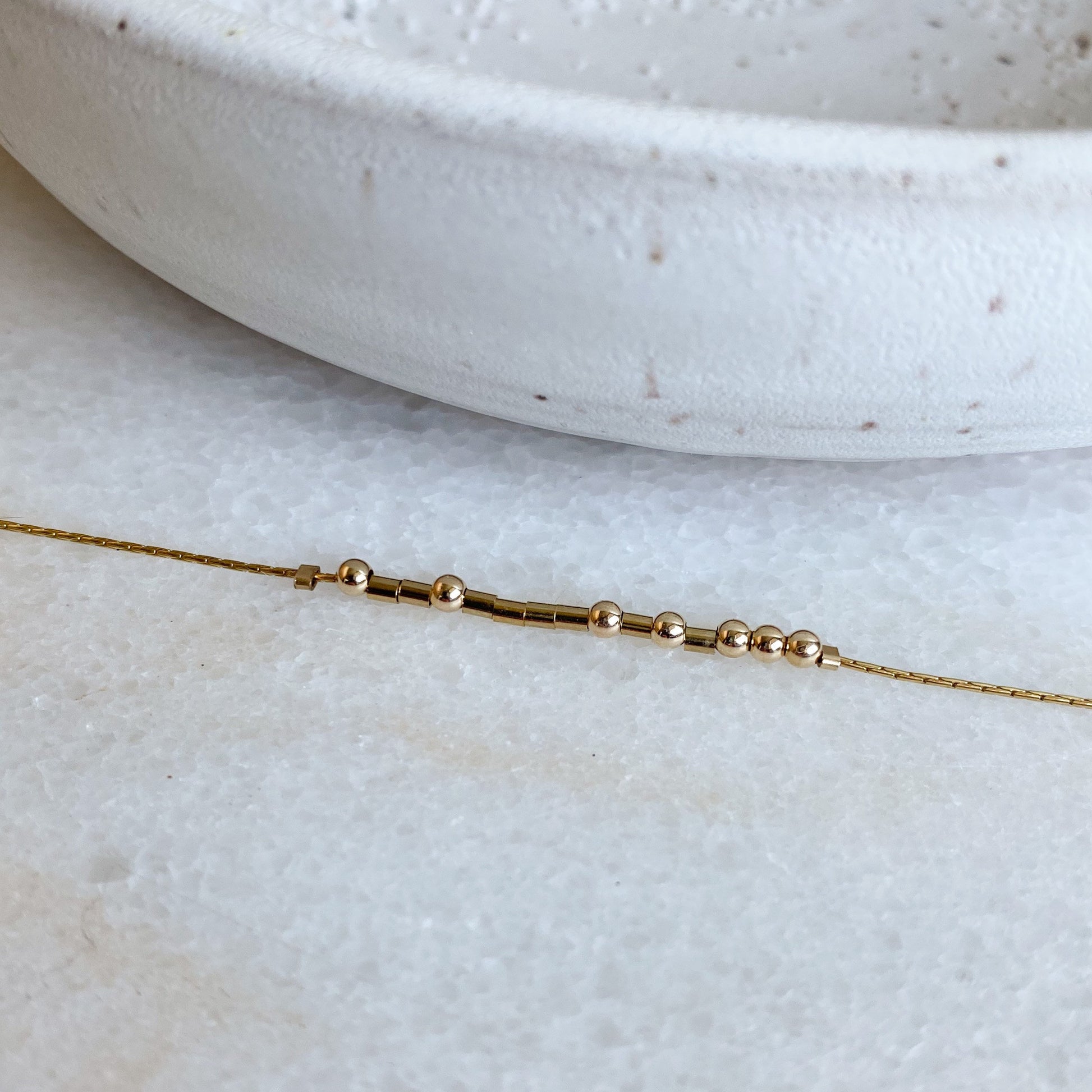 Custom Morse Code Bracelet for Women, Personalized Christmas Gift