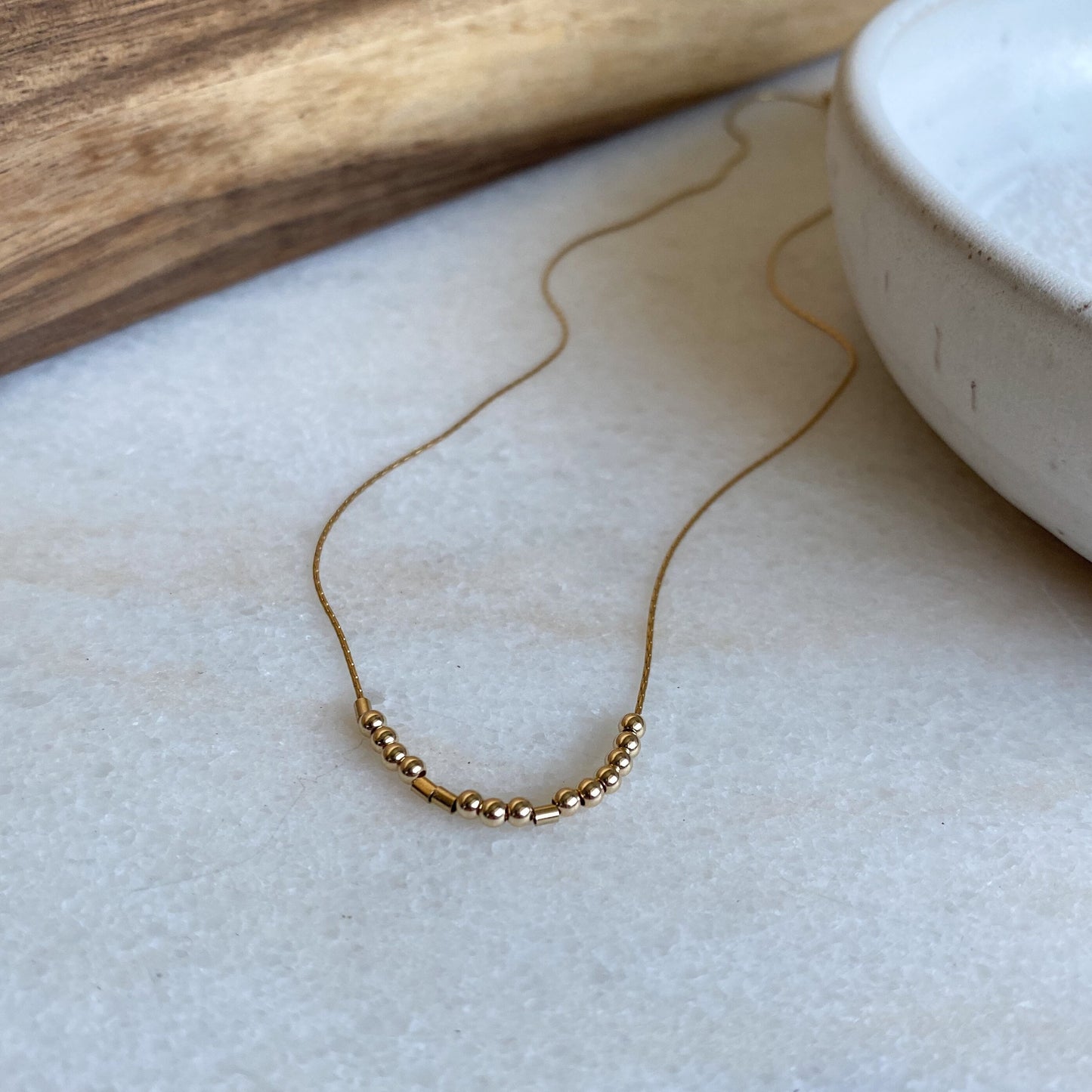 Custom Morse Code Necklace