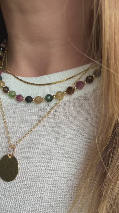 Maeve Gemstone Necklace