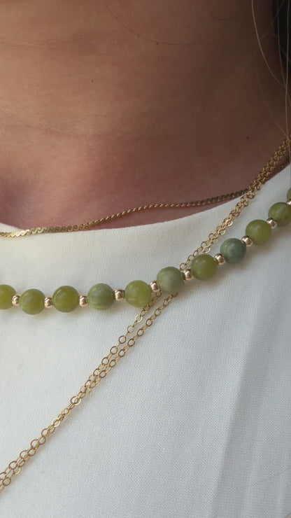 Cleo Gemstone Necklace