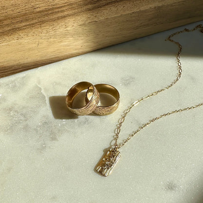 Vintage Floral Necklace