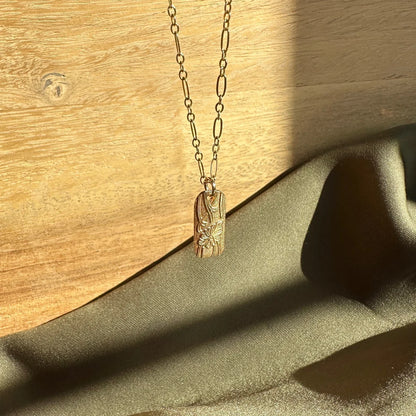 Vintage Floral Necklace